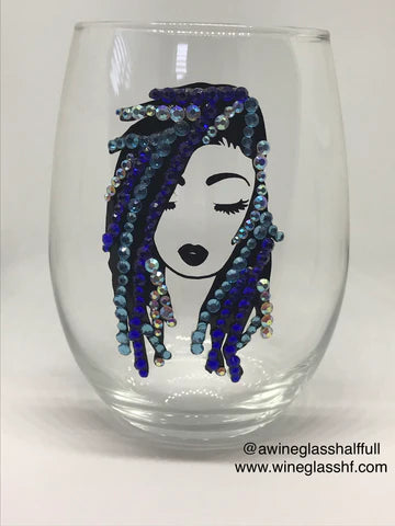 Island Gyal - Wine Glass 21 oz or ceramic mug
