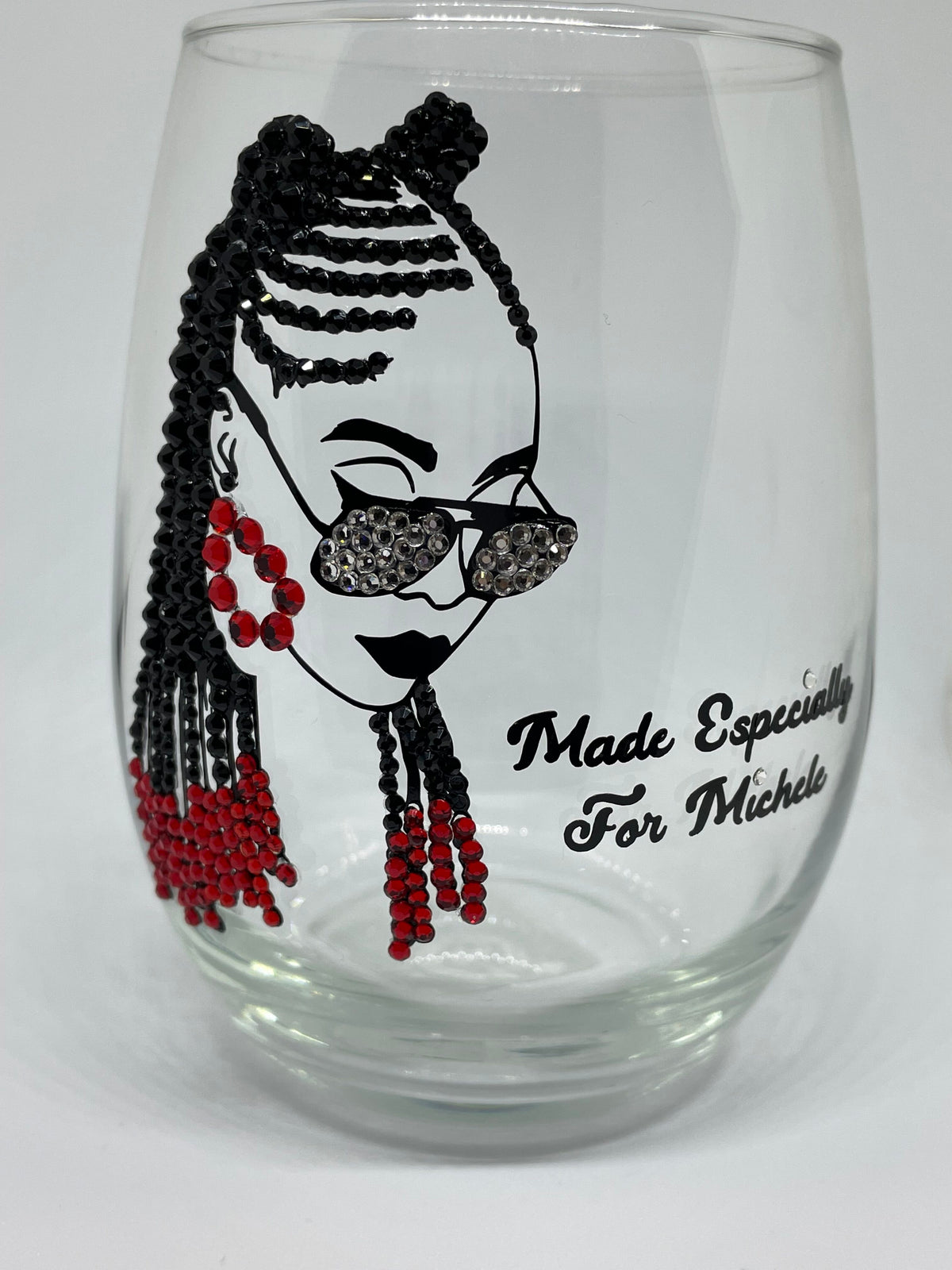 Braided Baddie- Wine Glass 21 oz or ceramic mug